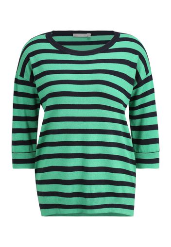 Fransa Pullover  verde chiaro / nero