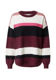 Fransa Pullover 'CLARA'  bacca / rosé / nero / bianco