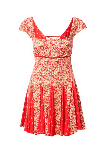 Free People Abito estivo 'PONDEROSA'  rosso / rosa / bianco / giallo