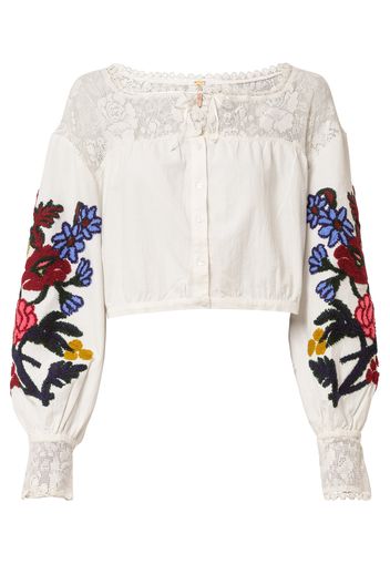 Free People Camicia da donna 'MEADOWS'  colori misti / bianco