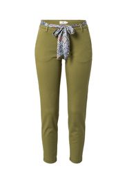 FREEMAN T. PORTER Pantaloni chino 'Claudia Felicita'  oliva