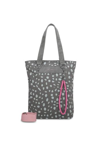 Fritzi aus Preußen Borsa a spalla  grigio fumo / grigio scuro / rosa chiaro