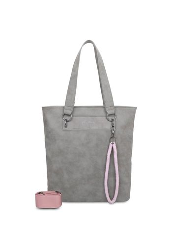 Fritzi aus Preußen Borsa a spalla  grigio / rosa