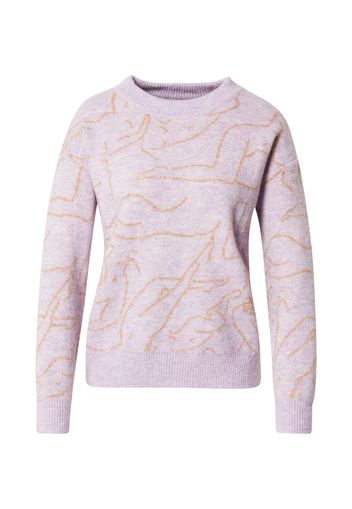 FRNCH PARIS Pullover 'Novato'  lilla pastello / marrone chiaro