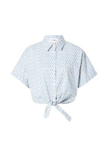 FRNCH PARIS Camicia da donna 'Candys'  blu chiaro / bianco / giallo