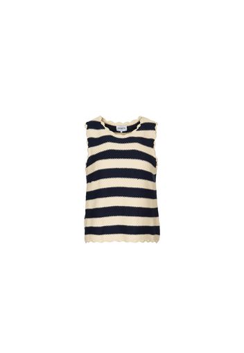 FRNCH PARIS Pullover 'Uma'  crema / navy