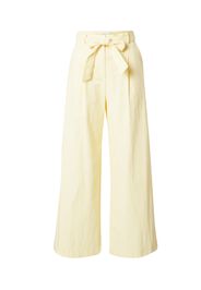 FRNCH PARIS Pantaloni con pieghe 'PARVEDY'  giallo pastello
