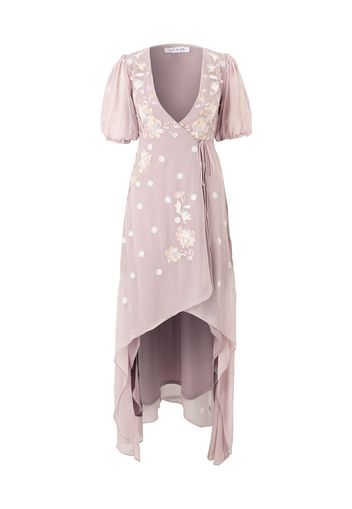 Frock and Frill Abito  beige / blu fumo / cipria / bianco