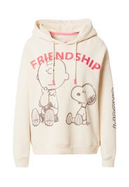 Frogbox Felpa 'Friendship Snoopy'  crema / rosso / nero