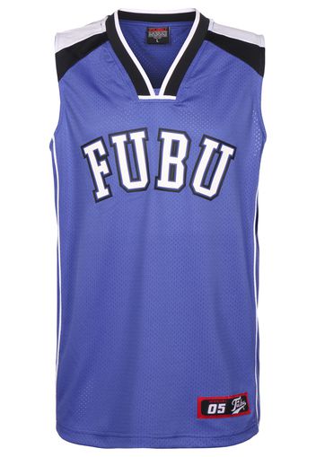 FUBU Maglietta 'College'  blu / nero / rosso / bianco