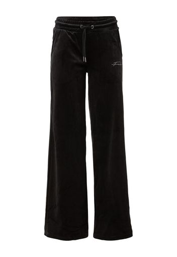 FUBU Pantaloni  nero / argento