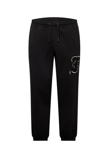 FUBU Pantaloni 'Tribal'  nero / bianco