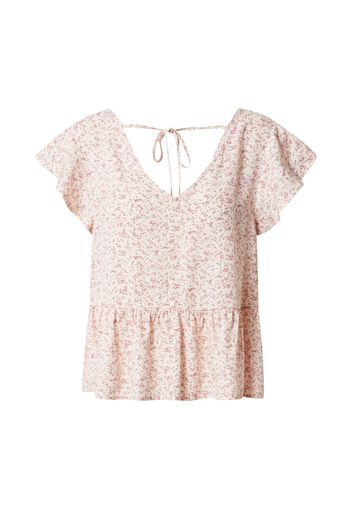 Funky Buddha Camicia da donna  rosa / cipria / bianco