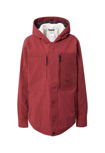 FW Giacca per outdoor 'CATALYST'  rosso / nero