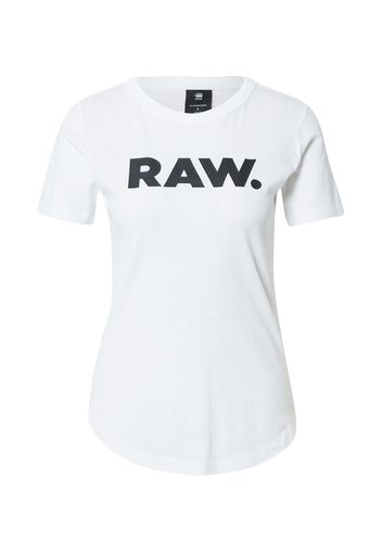 G-Star RAW Maglietta  bianco / nero