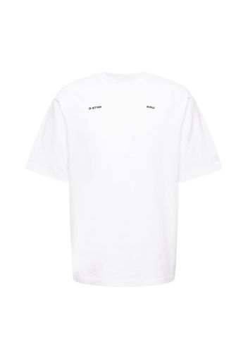 G-Star RAW Maglietta  bianco / nero