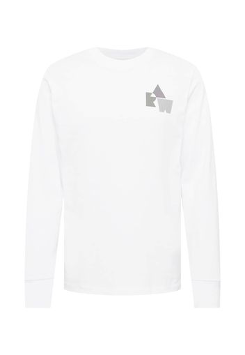 G-Star RAW Maglietta  bianco / grigio