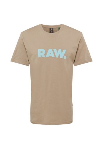 G-Star RAW Maglietta 'Holorn'  camoscio / blu