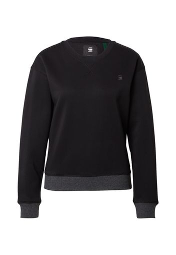 G-Star RAW Felpa  grigio sfumato / nero