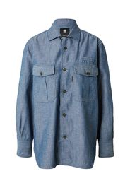 G-Star RAW Camicia da donna 'Officer'  blu denim