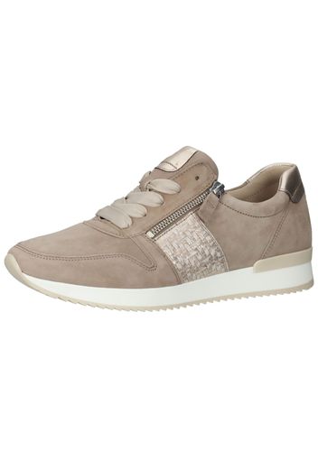 GABOR Sneaker bassa  beige scuro / oro