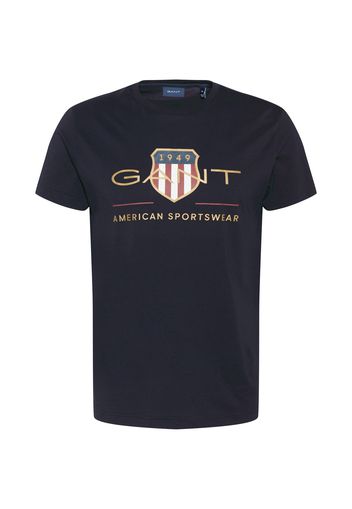 GANT Maglietta  nero / bianco / rosso / navy / oro