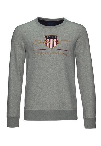 GANT Felpa  grigio sfumato / rosso / navy / oro / bianco