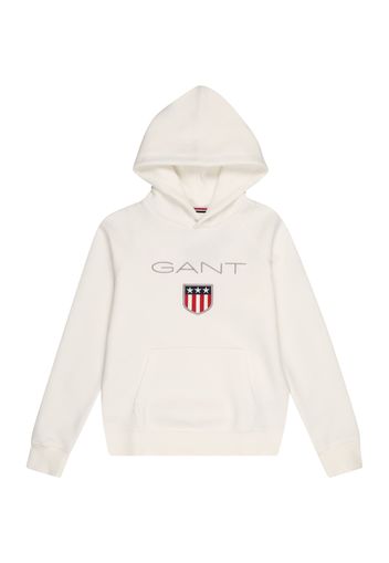 GANT Felpa  offwhite / grigio / navy / rosso