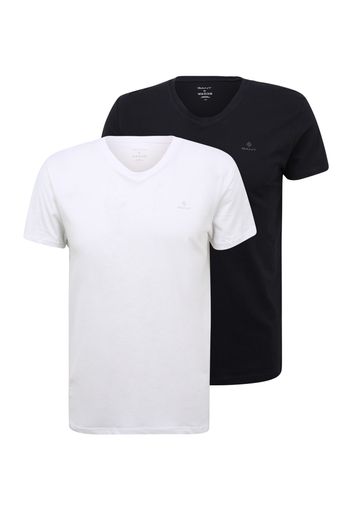 GANT Maglietta intima  bianco / nero