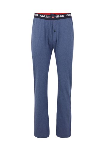 GANT Pantaloncini da pigiama  bianco / rosso / blu scuro