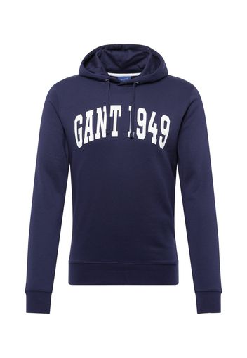 GANT Felpa  navy / bianco