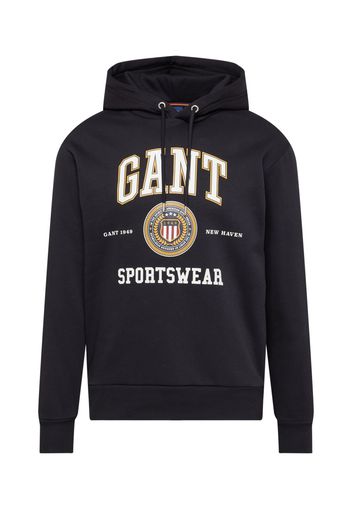 GANT Felpa  sabbia / beige scuro / nero / offwhite