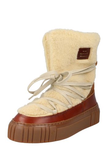 GANT Boots da neve  beige / ruggine