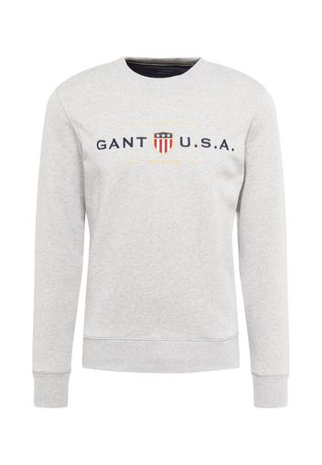 GANT Felpa  navy / grigio sfumato / rosso / bianco