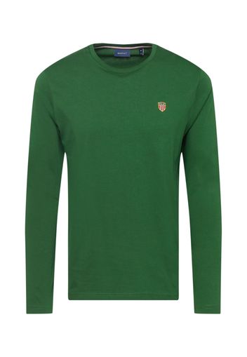 GANT Maglietta  navy / oro / verde / rosso ciliegia