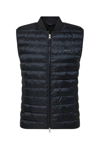 GANT Gilet  nero / bianco