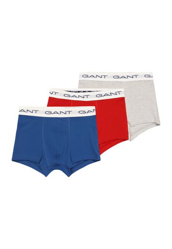 GANT Pantaloncini intimi  blu / grigio sfumato / rosso / bianco