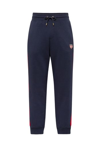 GANT Pantaloni  marino / rosso / bianco