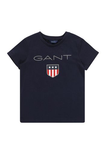 GANT Maglietta  blu scuro / rosso / bianco