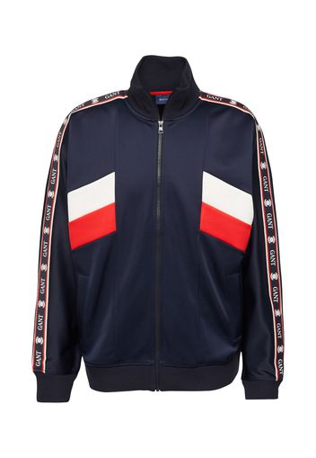 GANT Giacca di felpa  navy / rosso / bianco