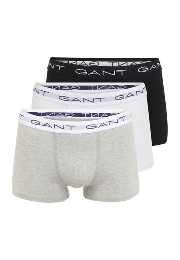 GANT Boxer  grigio sfumato / nero / bianco