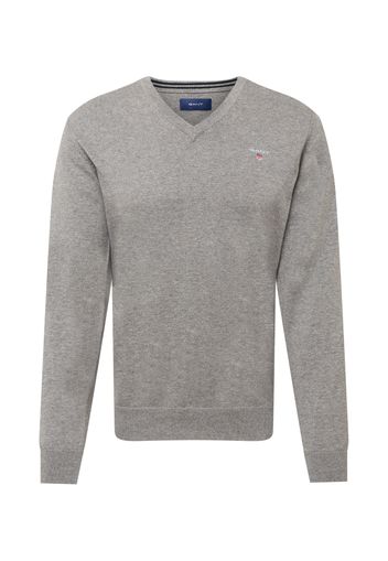 GANT Pullover  navy / grigio sfumato / rosso / bianco