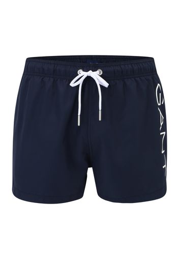 GANT Pantaloncini da bagno  navy / bianco