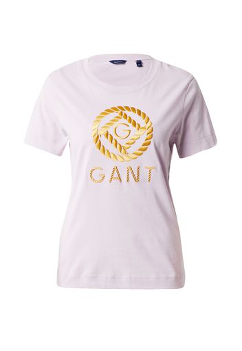 GANT Maglietta  giallo oro / sambuco