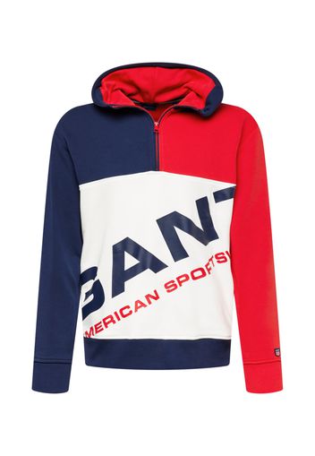 GANT Felpa  navy / rosso / bianco