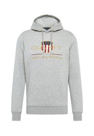 GANT Felpa  grigio chiaro / giallo / rosso / bianco