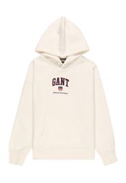 GANT Felpa  offwhite / navy / rosso / bianco