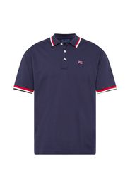 GANT Maglietta  navy / rosso fuoco / bianco