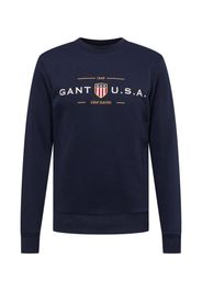 GANT Felpa  camello / navy / rosso / bianco