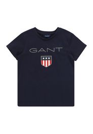 GANT Maglietta  blu scuro / rosso / bianco